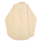 NAUTICA Mens Beige Cotton Shirt M Classic Button-Down Long Sleeve Casual