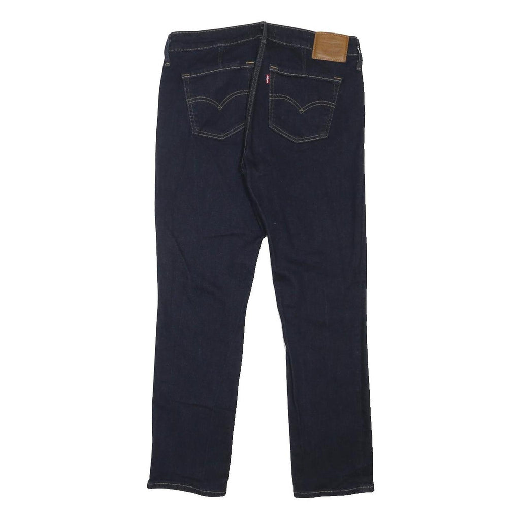 LEVI'S 712 BIG E Womens Jeans Blue Slim Skinny Denim Dark W30 L28 Slim Fit