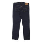 LEVI'S 712 BIG E Womens Jeans Blue Slim Skinny Denim Dark W30 L28 Slim Fit