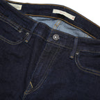 LEVI'S 712 BIG E Womens Jeans Blue Slim Skinny Denim Dark W30 L28 Slim Fit