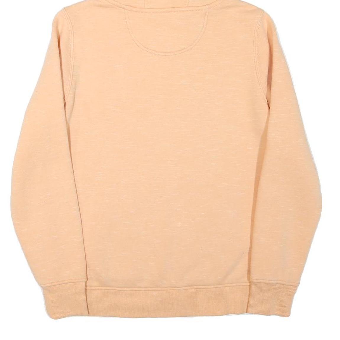 CARHARTT Womens Peach Hoodie M Casual Cotton Blend Pullover Sweatshirt