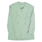 MACH3 Womens Blazer Jacket Green M