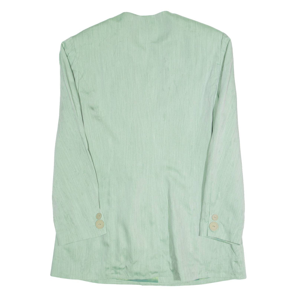 MACH3 Womens Blazer Jacket Green M
