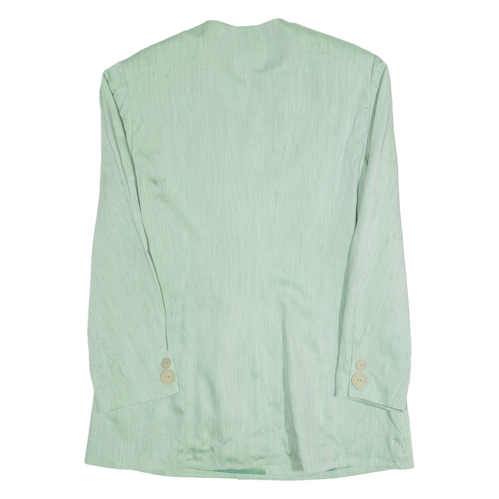MACH3 Womens Blazer Jacket Green M