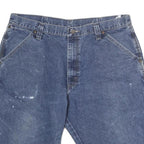 WRANGLER Mens Denim Blue Casual Shorts 2XL W38 Cotton Carpenter Style