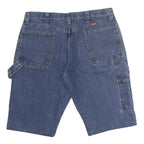WRANGLER Mens Denim Blue Casual Shorts 2XL W38 Cotton Carpenter Style