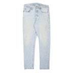 LEVI'S 501S Womens Jeans Blue Slim Skinny Denim Light W28 L26 Lightweight Zip