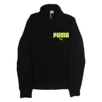 PUMA Mens Track Jacket Black Jersey S