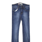 LEVI'S 510 Womens Slim Blue Denim Medium Wash W25 L28 Slim Fit Zip Jeans