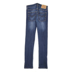 LEVI'S 510 Womens Slim Blue Denim Medium Wash W25 L28 Slim Fit Zip Jeans