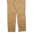 LEVI'S Mens Beige Slim Straight Cotton Blend Trousers W32 L29 Casual Zip