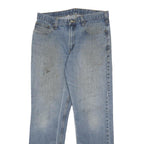CARHARTT Mens Jeans Blue Regular Straight Denim Light W31 L32 Classic Fit