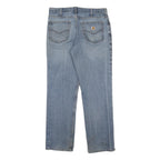 CARHARTT Mens Jeans Blue Regular Straight Denim Light W31 L32 Classic Fit