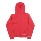 NIKE Womens Red Ohio State Zip Up Hoodie L Sportswear Casual Sweatshirt