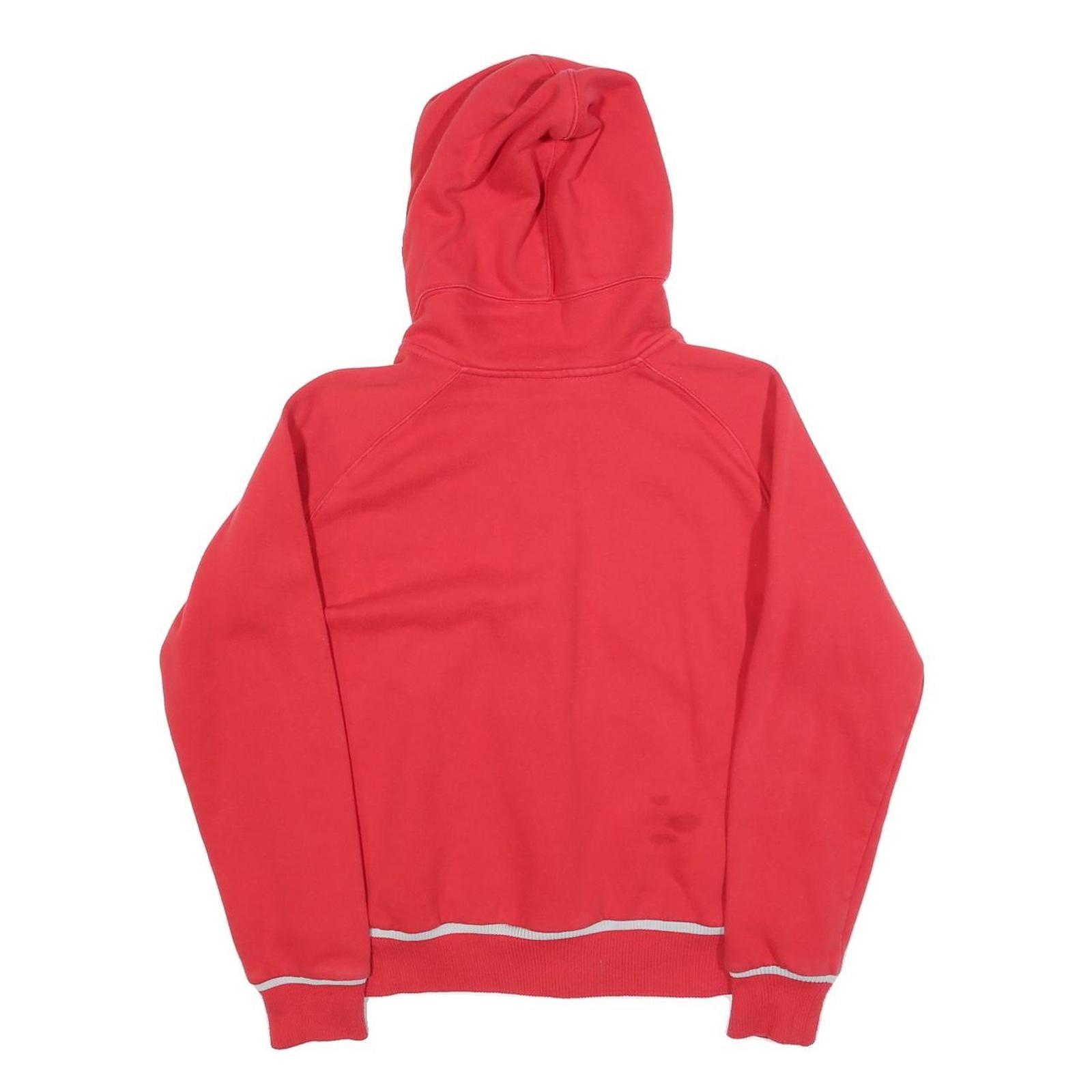 NIKE Womens Red Ohio State Zip Up Hoodie L Sportswear Casual Sweatshirt