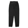 LEVI'S Womens Slim Black Denim Jeans Cotton Blend Zip W23 L27 Classic Fit