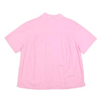 LEVI'S Womens Pink Cotton Blend Shirt S Casual Summer Button Pocket