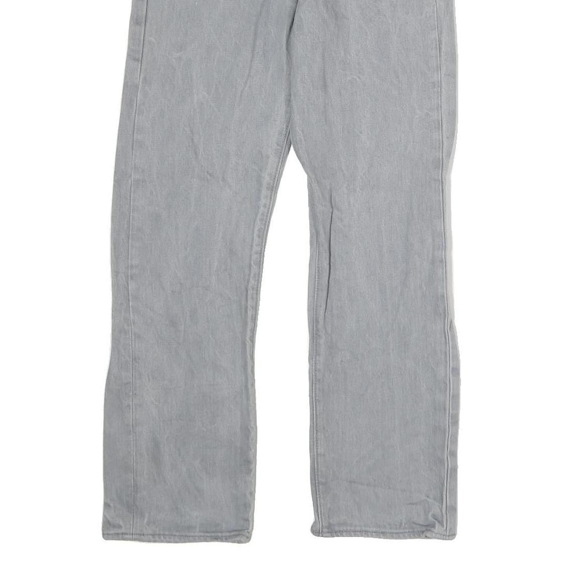 LEVI'S 501 Mens Jeans Blue Regular Straight Denim Light W30 L30 Classic Fit