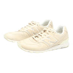 NEW BALANCE Womens Beige & White Lace-Up Trainers Synthetic UK 4 Casual Sport