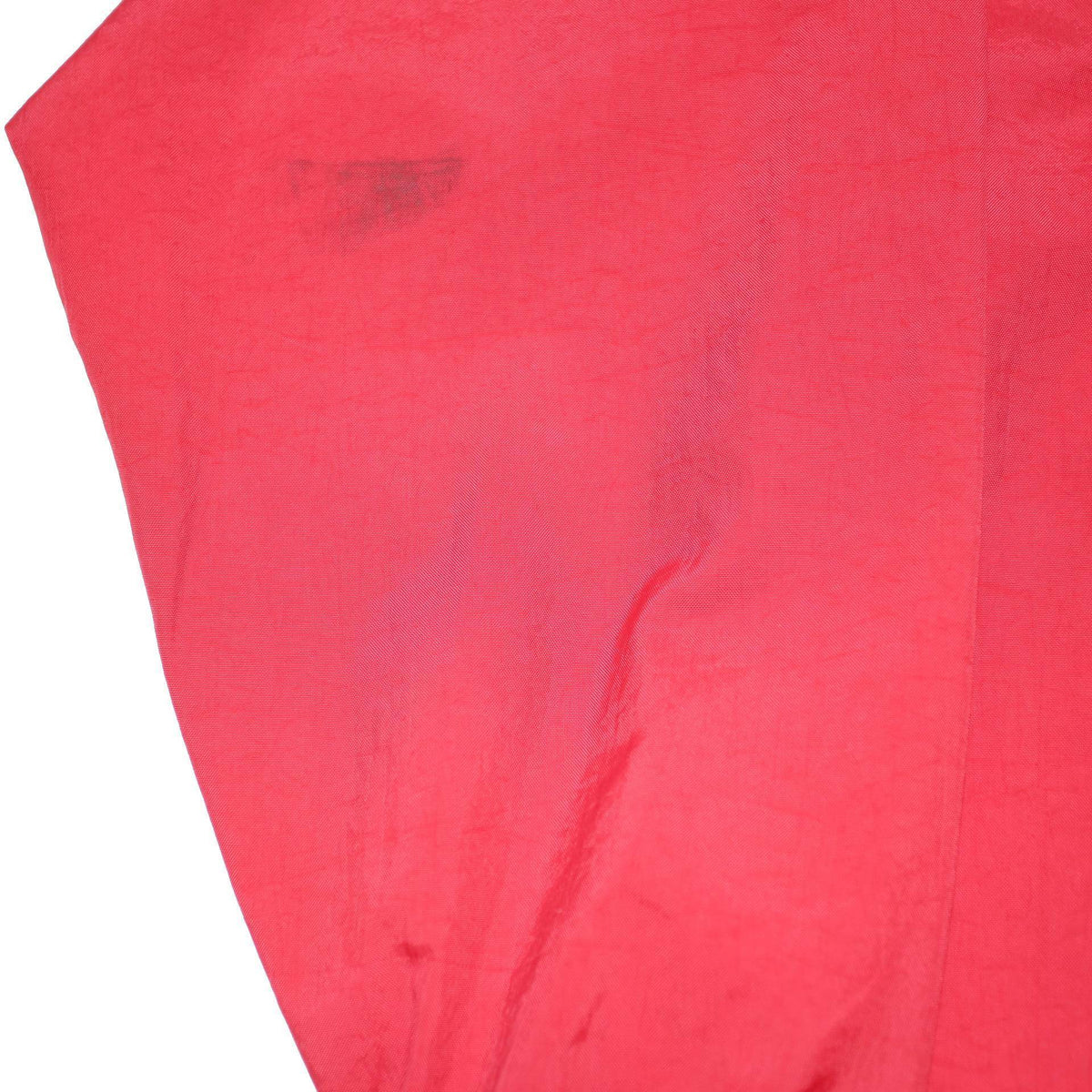 CHAMPION Mens Red Nylon Track Jacket L Zip Collar Casual Sportswear