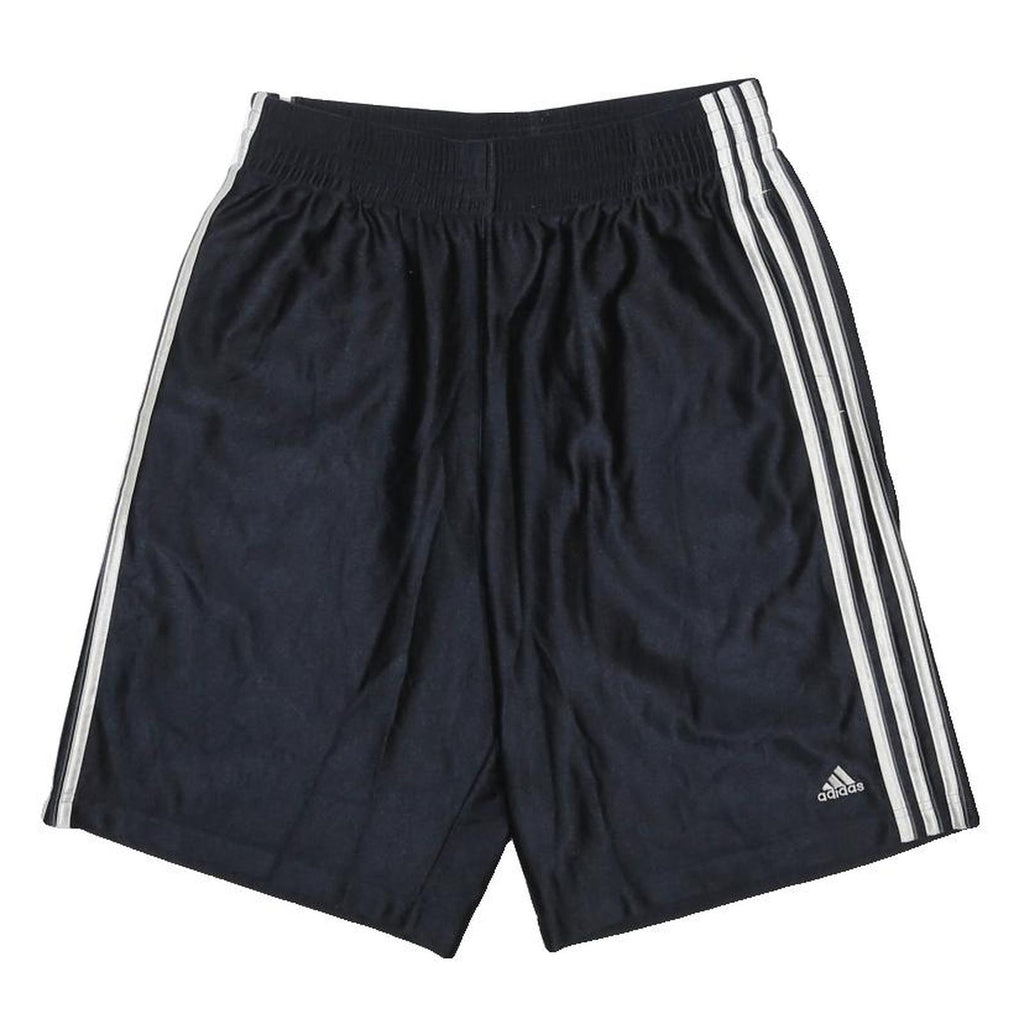 ADIDAS Mens Shorts Black Casual M W27 Sportswear Three Stripe Classic Design