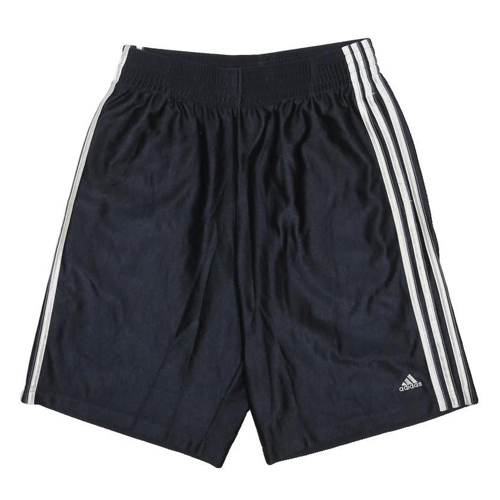 ADIDAS Mens Shorts Black Casual M W27 Sportswear Three Stripe Classic Design