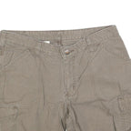 CARHARTT Womens Shorts Beige Cotton Blend Casual M W32 Workwear Utility Pockets