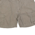 CARHARTT Womens Shorts Beige Cotton Blend Casual M W32 Workwear Utility Pockets