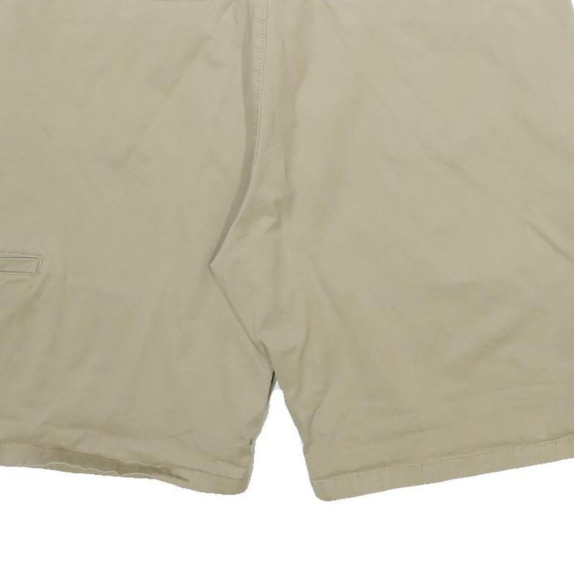 WRANGLER Mens Shorts Beige Casual Plain L W36 Cotton Blend