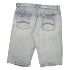 ALCW Mens Denim Blue Casual Shorts 4XL W42 Cotton Blend Stylish Comfortable