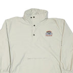 LEE Mens Beige Zip Jacket M Polyester Blend Classic Outdoor Casual Lightweight