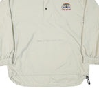 LEE Mens Beige Zip Jacket M Polyester Blend Classic Outdoor Casual Lightweight