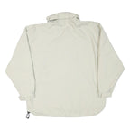 LEE Mens Beige Zip Jacket M Polyester Blend Classic Outdoor Casual Lightweight