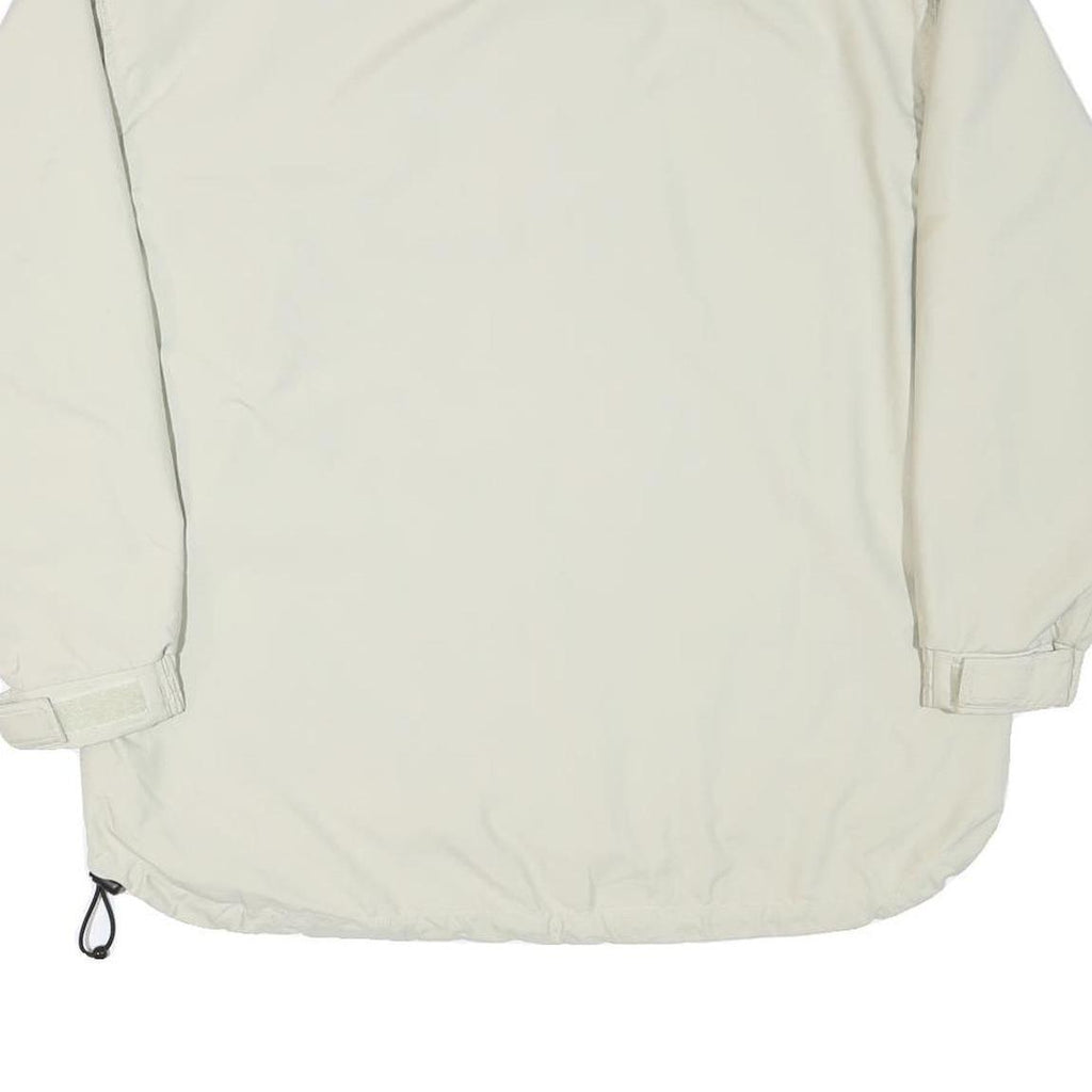 LEE Mens Beige Zip Jacket M Polyester Blend Classic Outdoor Casual Lightweight