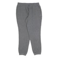 REEBOK Mens Joggers Grey M W30 L28 Cotton Blend Regular Tapered Fit Casual