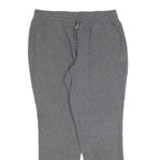 REEBOK Mens Joggers Grey M W30 L28 Cotton Blend Regular Tapered Fit Casual