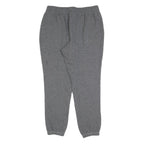 REEBOK Mens Joggers Grey M W30 L28 Cotton Blend Regular Tapered Fit Casual