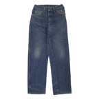 DICKIES Womens Regular Fit Blue Denim Jeans W28 L32 Zip Cotton Blend Casual