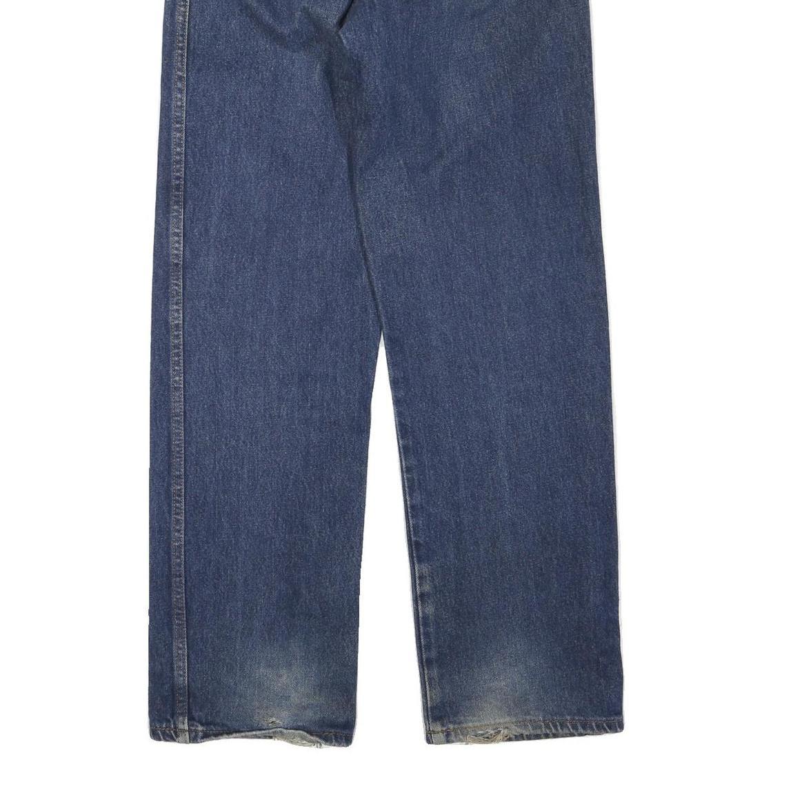 DICKIES Womens Regular Fit Blue Denim Jeans W28 L32 Zip Cotton Blend Casual