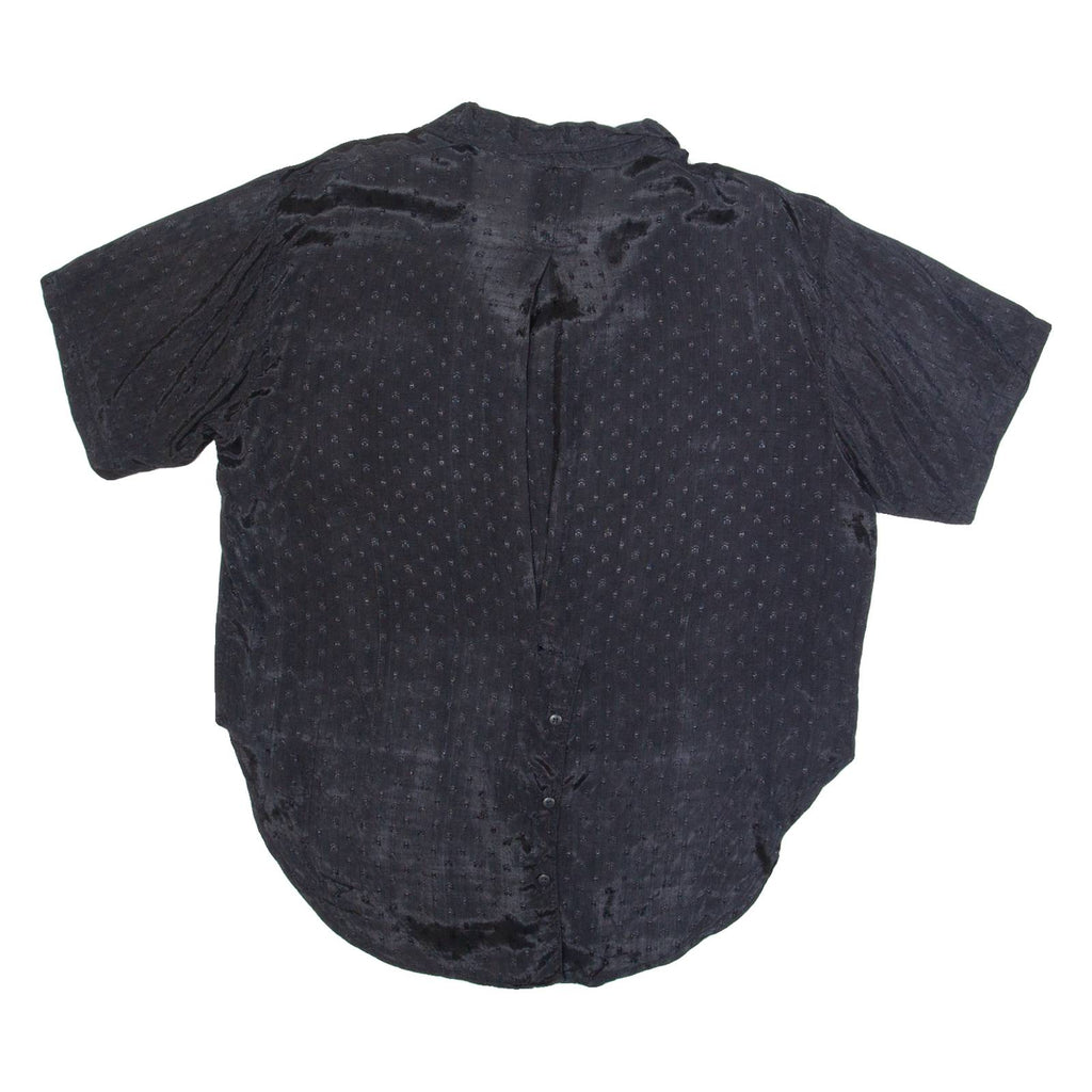 SORREL LINES Womens Shirt Black Collared M