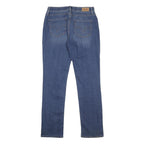 LEVI'S 525 Womens Blue Regular Skinny Denim Medium W28 L32 Zip Cotton Blend