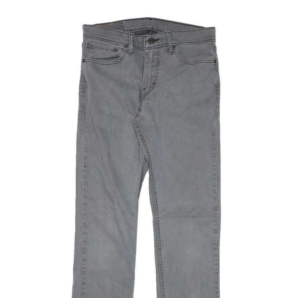 LEVI'S 511 Mens Slim Grey Denim Jeans Cotton Blend W30 L32 Stylish Casual