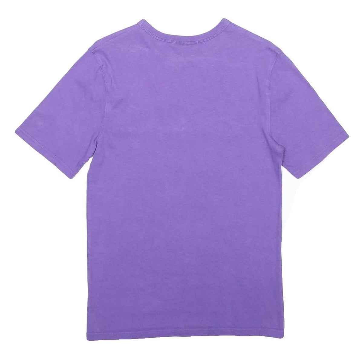 CHAMPION Womens Purple Graphic T-Shirt S Short Sleeve Round Neck Cotton Blend