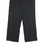 DICKIES Womens Regular Fit Black Polyester Blend Trousers W30 L30 Workwear Zip