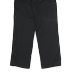 DICKIES Womens Regular Fit Black Polyester Blend Trousers W30 L30 Workwear Zip