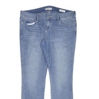 GUESS Womens Jeans Blue Slim Straight Denim Light W38 L31 Stylish Comfort
