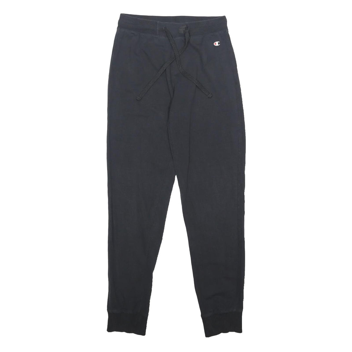 CHAMPION Mens Joggers Black M W27 L29 Cotton Blend Slim Tapered Comfort Casual