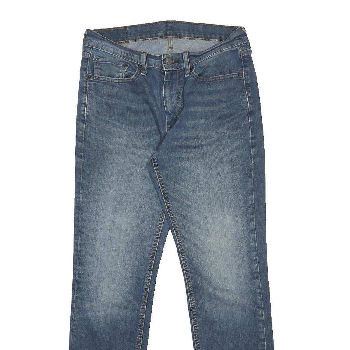 LEVI'S 541 Mens Jeans Blue Slim Skinny Denim Medium W31 L29 Zip Closure