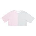 ADIDAS Crop Womens T-Shirt Grey UK 8