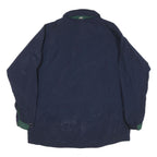 TIMBERLAND Mens Navy Blue Outdoor Jacket XL Polyester Zip Water Resistant